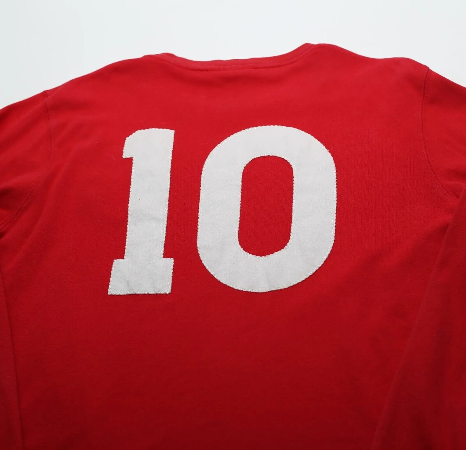 1966 Bobby CHARLTON #10 England Vintage Umbro Away LS Football Shirt (M/L)