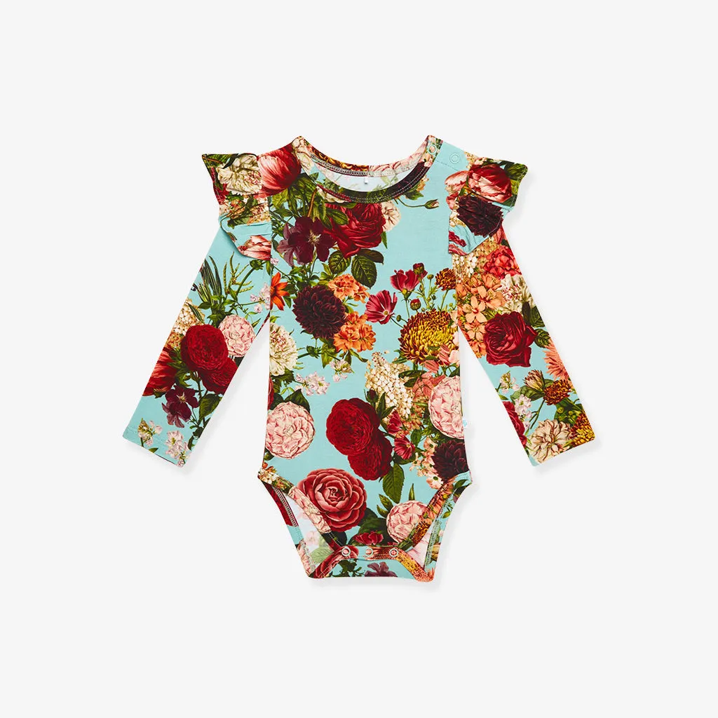 Adalynn Long Sleeve Ruffled Bodysuit