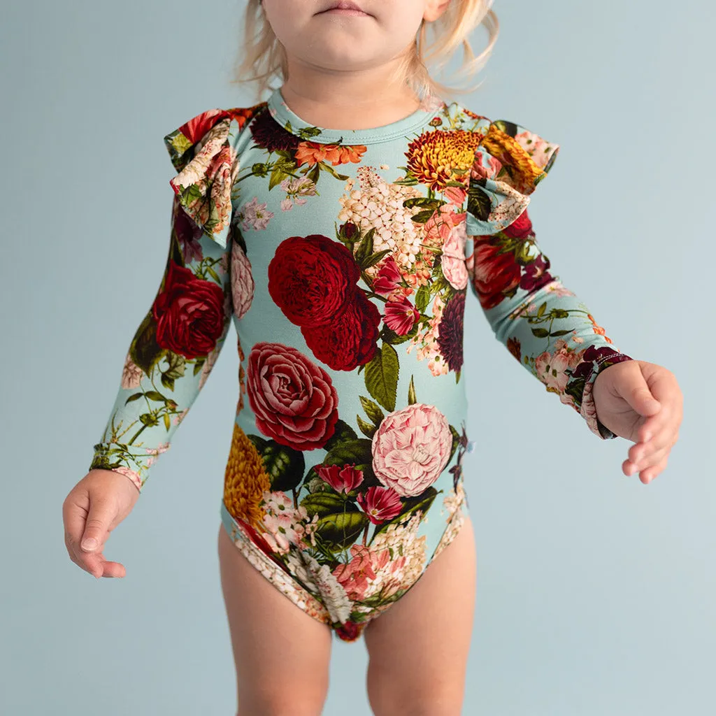 Adalynn Long Sleeve Ruffled Bodysuit