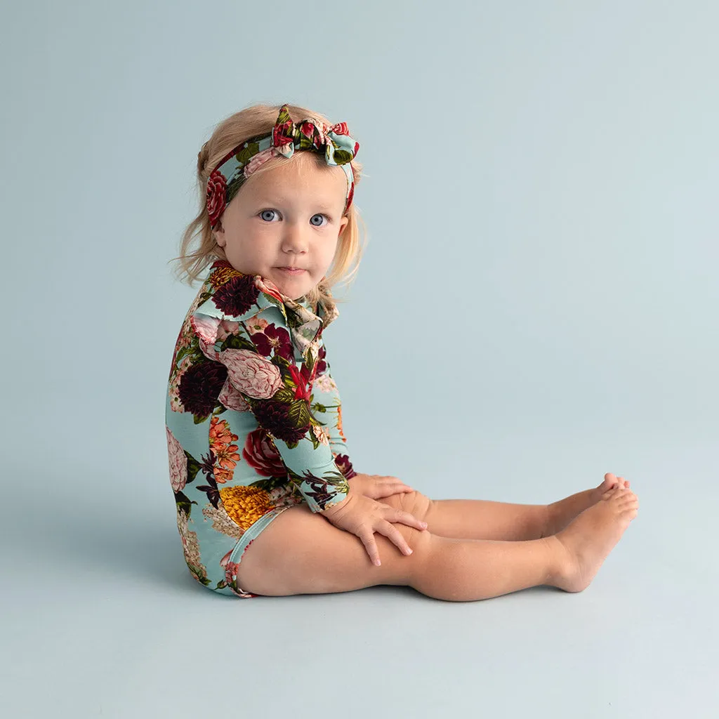 Adalynn Long Sleeve Ruffled Bodysuit