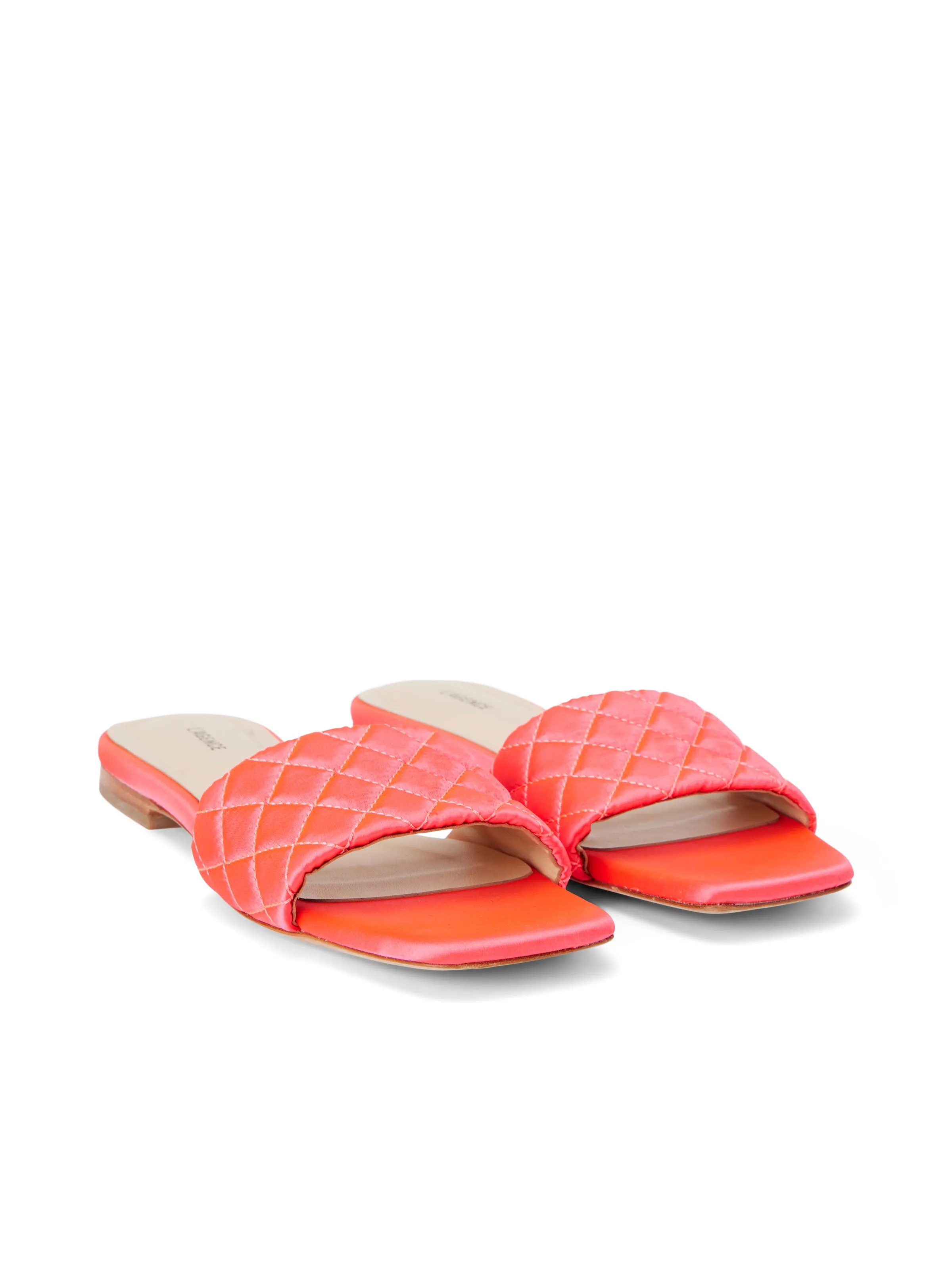 Aloise Satin Slide Sandal