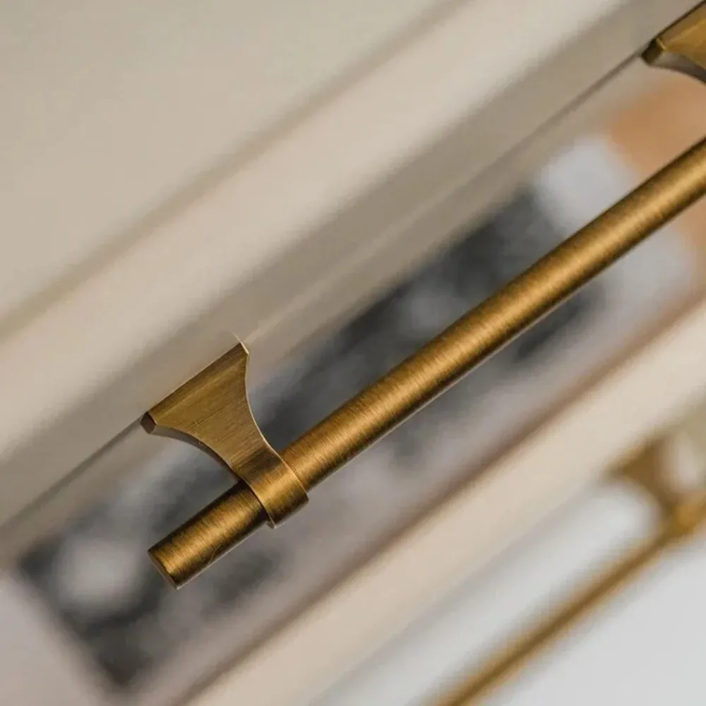 Atiq Brass Knob & Pull Bar