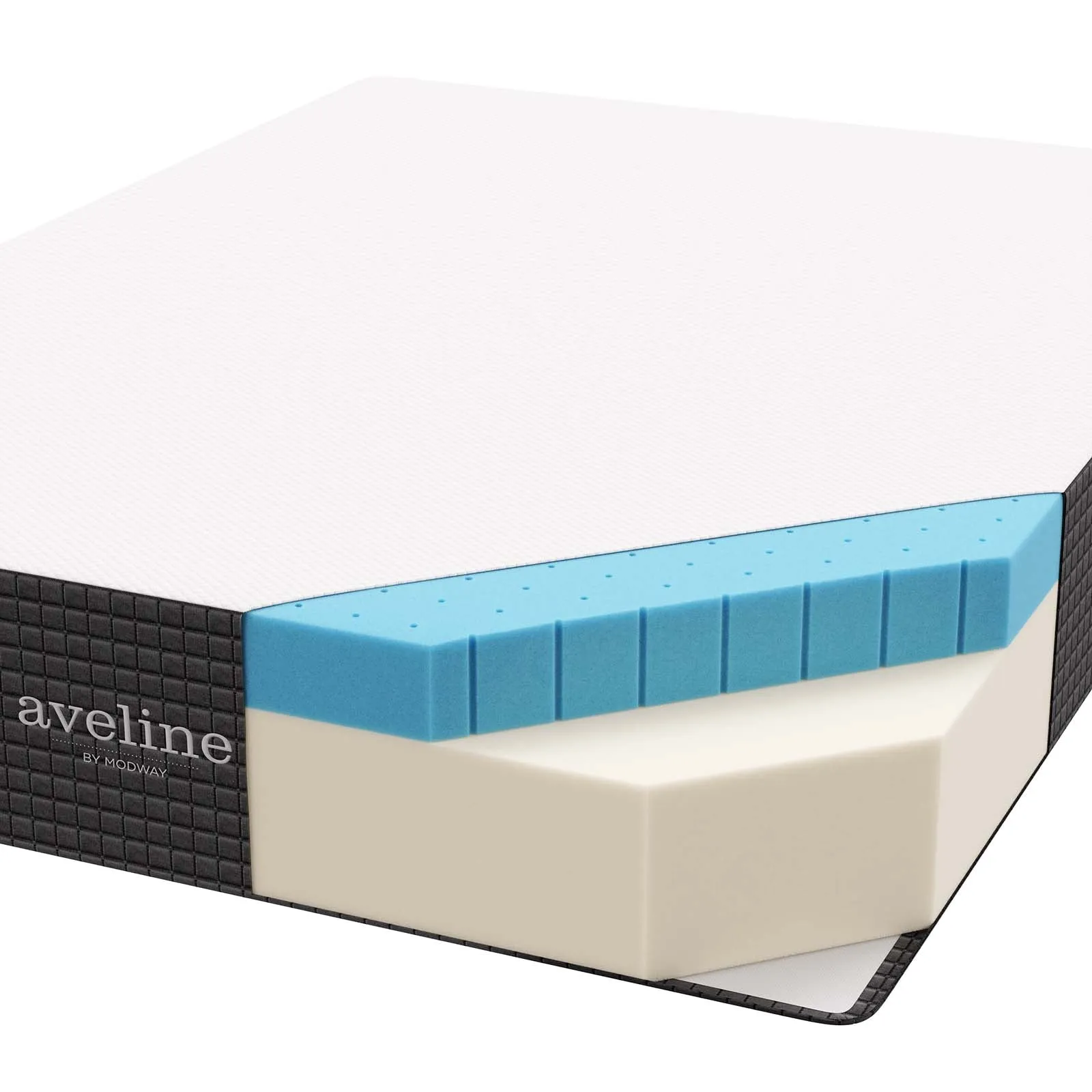 Aveline 12" Memory Foam Twin Mattress White MOD-6598-WHI