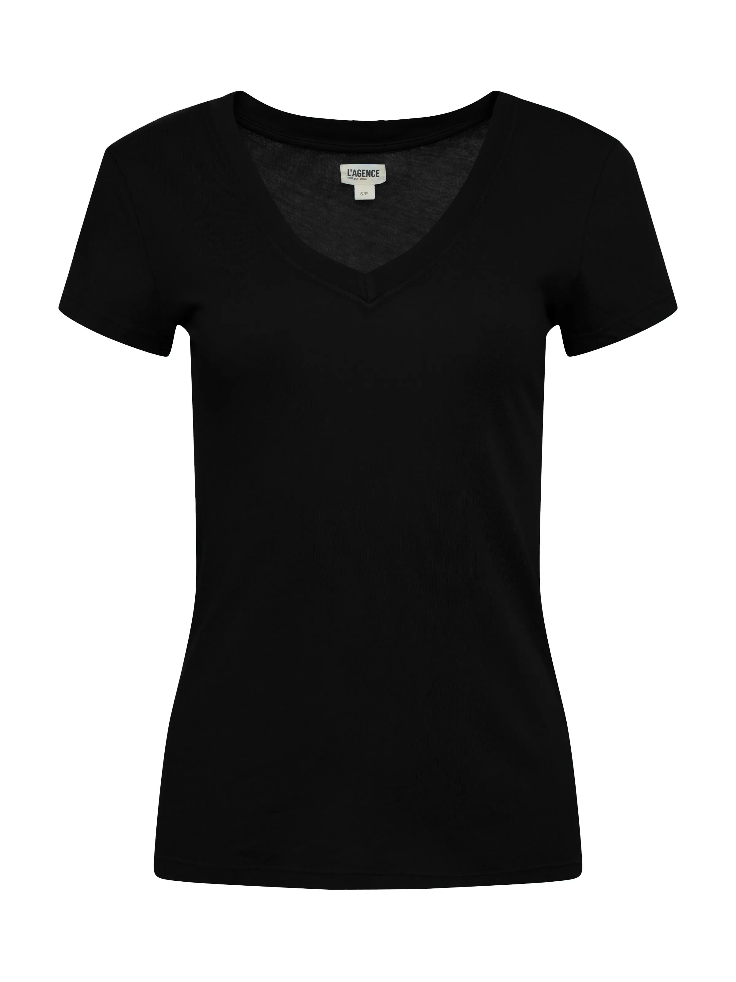 Becca Cotton V-Neck Tee