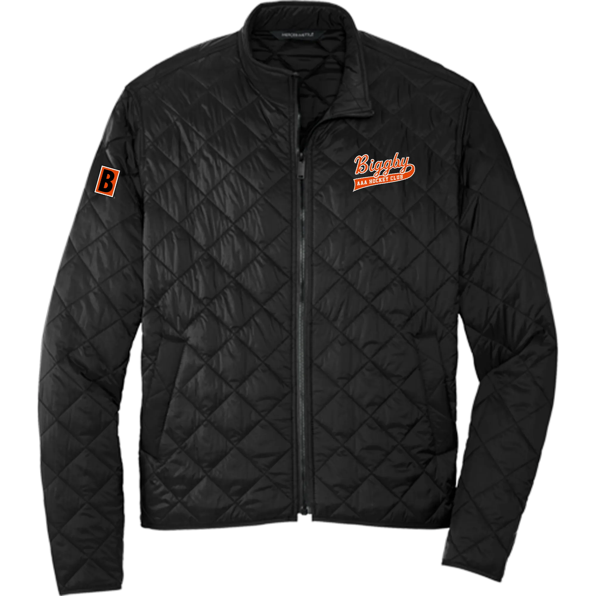 Biggby Coffee AAA Mercer Mettle Quilted Full-Zip Jacket