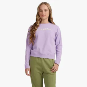 Billabong Girls Dancer Crew Sweater Lilac