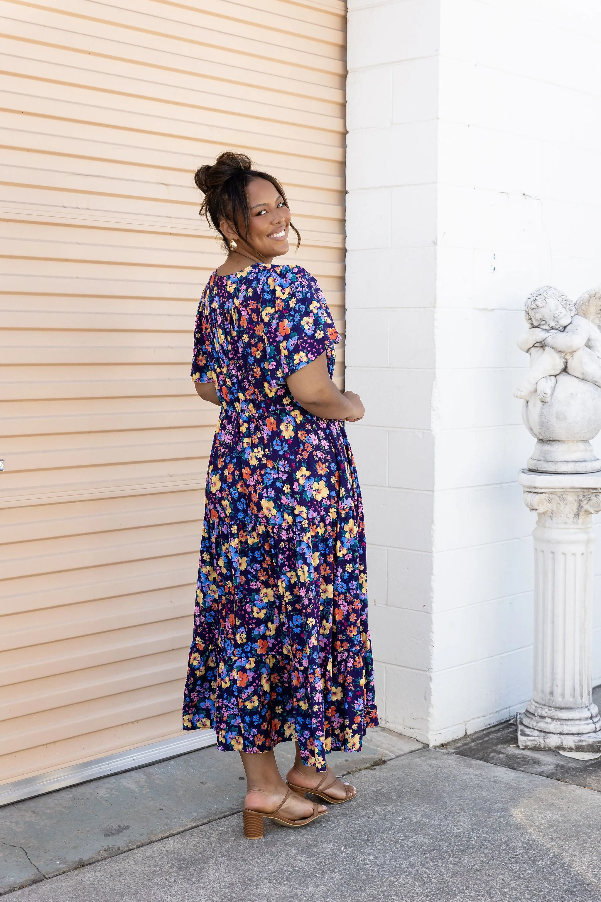 Bonnie Maxi Dress in Posie