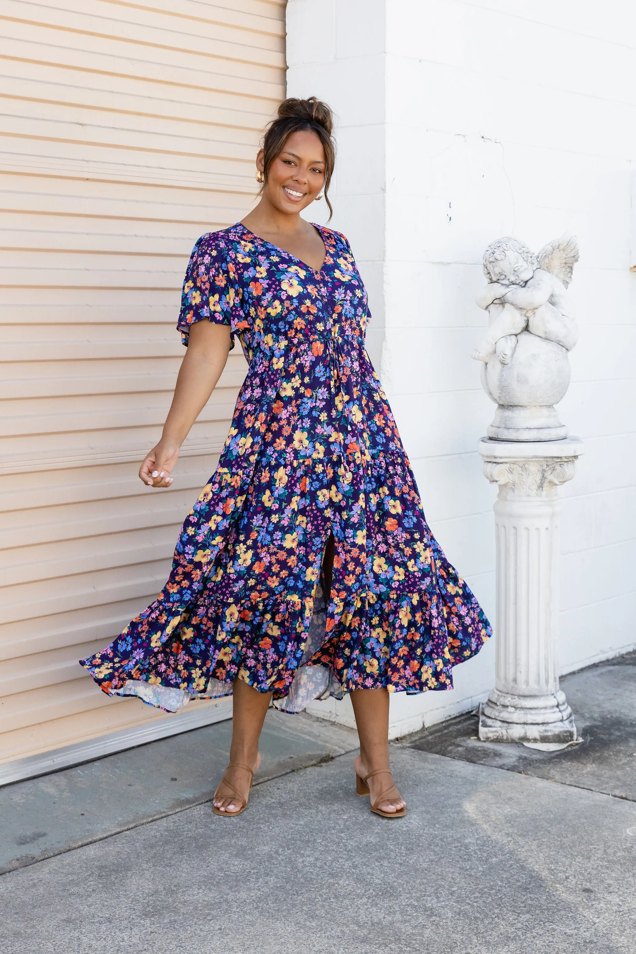 Bonnie Maxi Dress in Posie