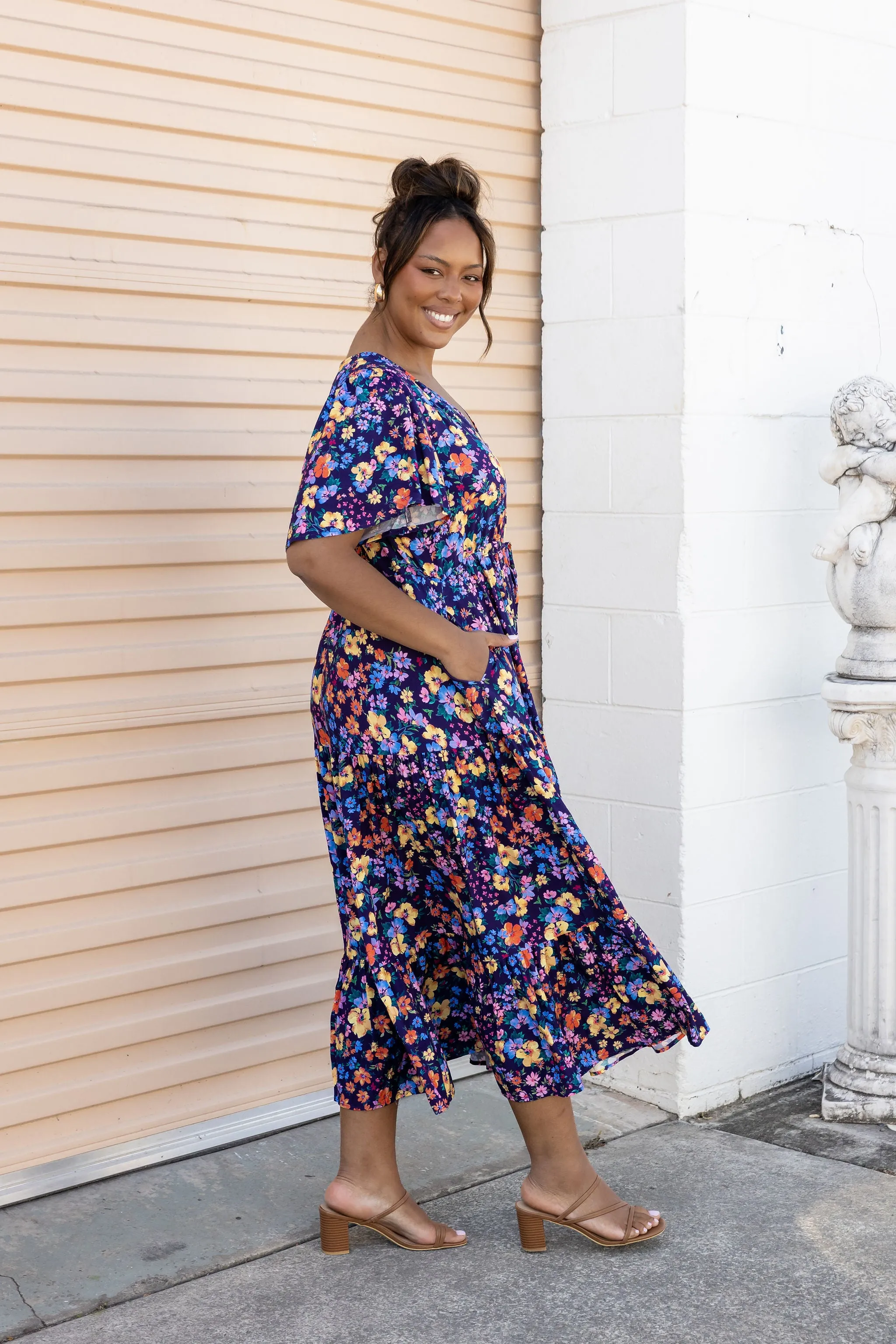 Bonnie Maxi Dress in Posie