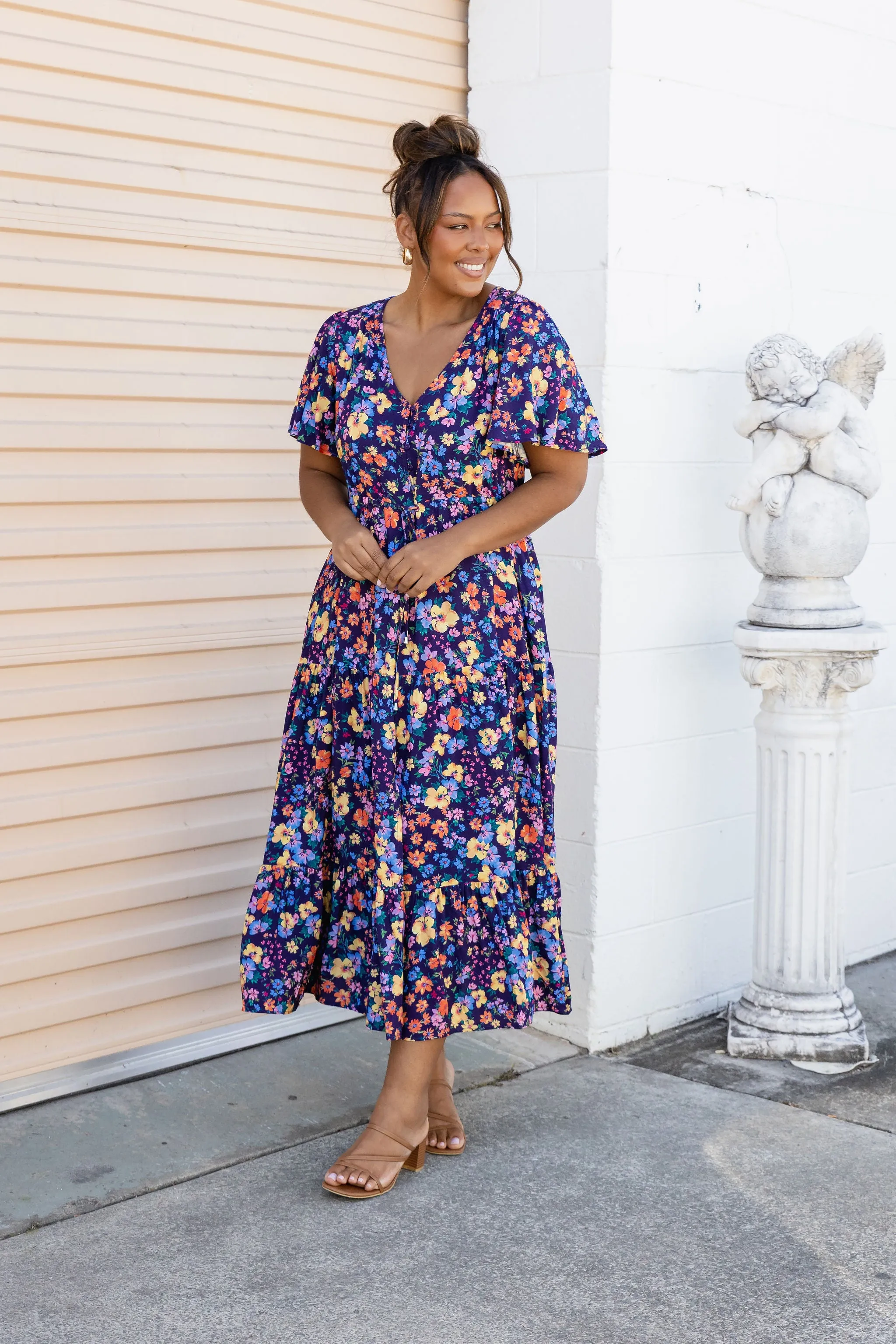 Bonnie Maxi Dress in Posie