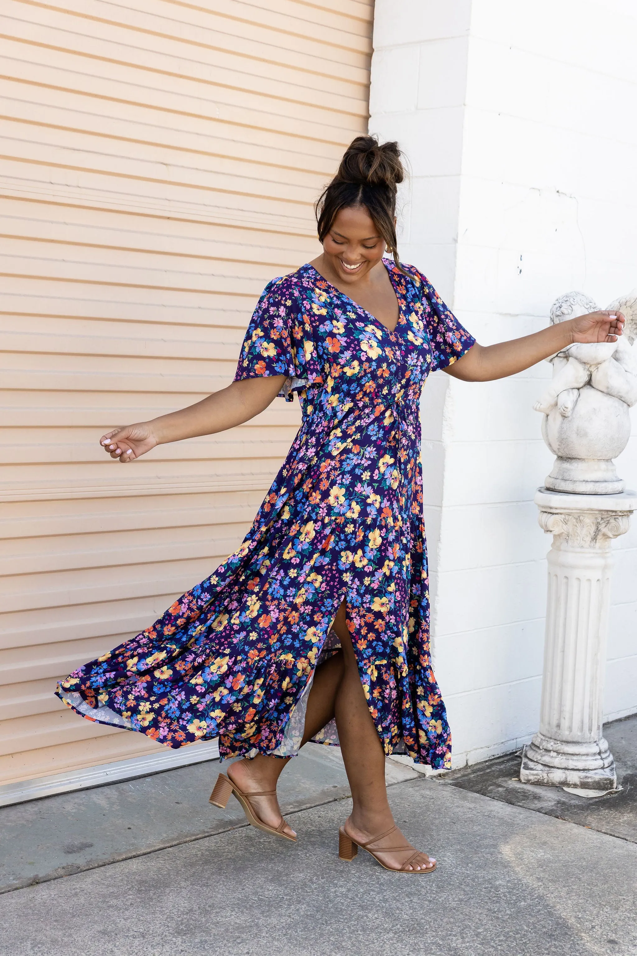 Bonnie Maxi Dress in Posie