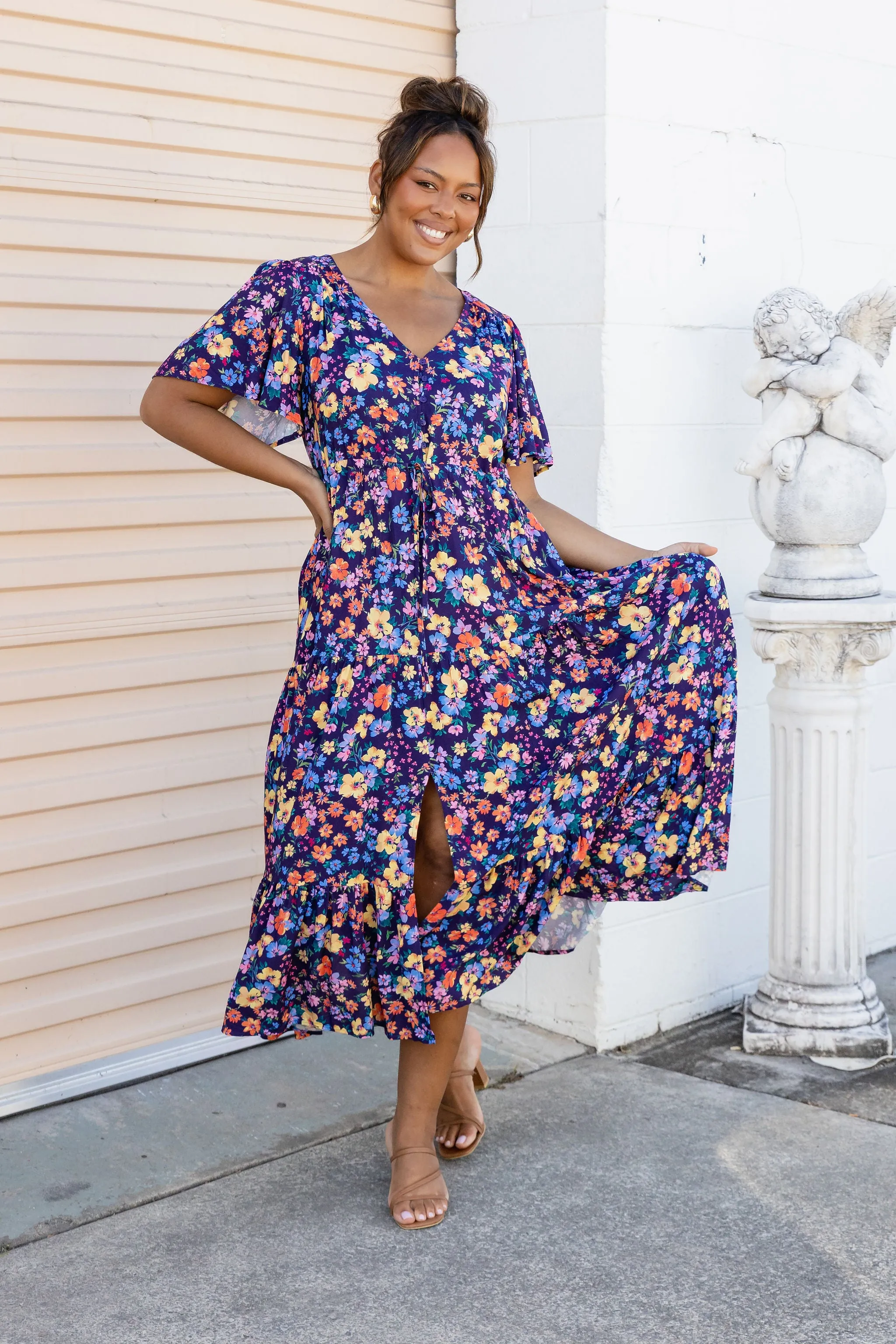 Bonnie Maxi Dress in Posie