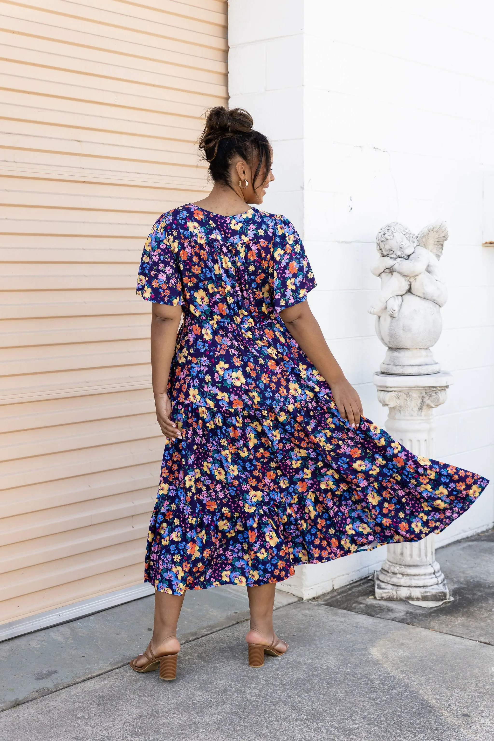 Bonnie Maxi Dress in Posie