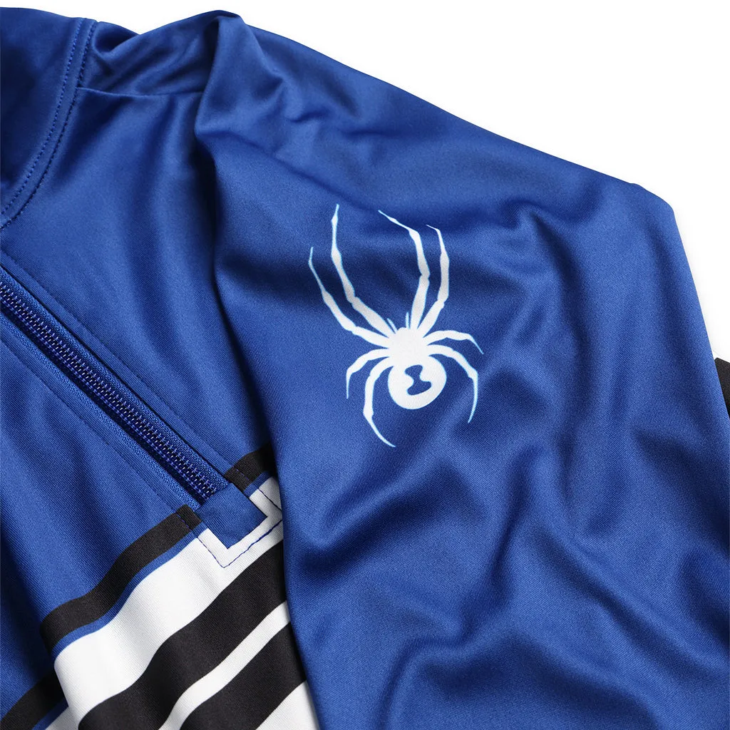 Boys Web Half Zip - Electric Blue