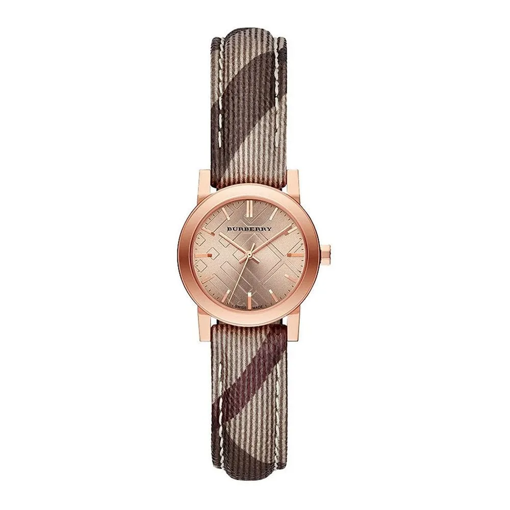 Burberry Ladies Watch The City 26mm Rose Gold BU9236