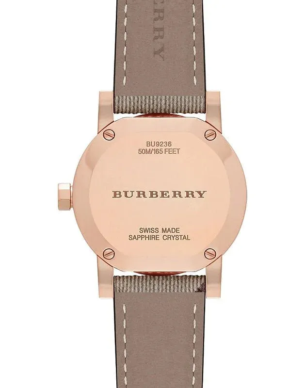 Burberry Ladies Watch The City 26mm Rose Gold BU9236