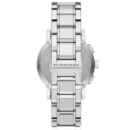 Burberry Men's Watch Chronograph 40mm Silver BU9750