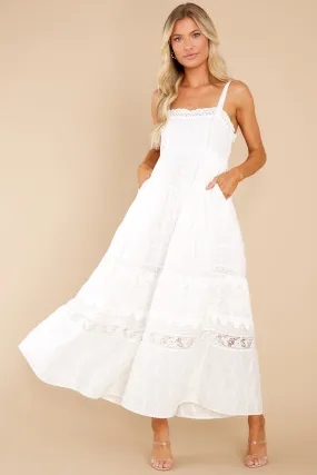 Camisha True White Maxi Dress