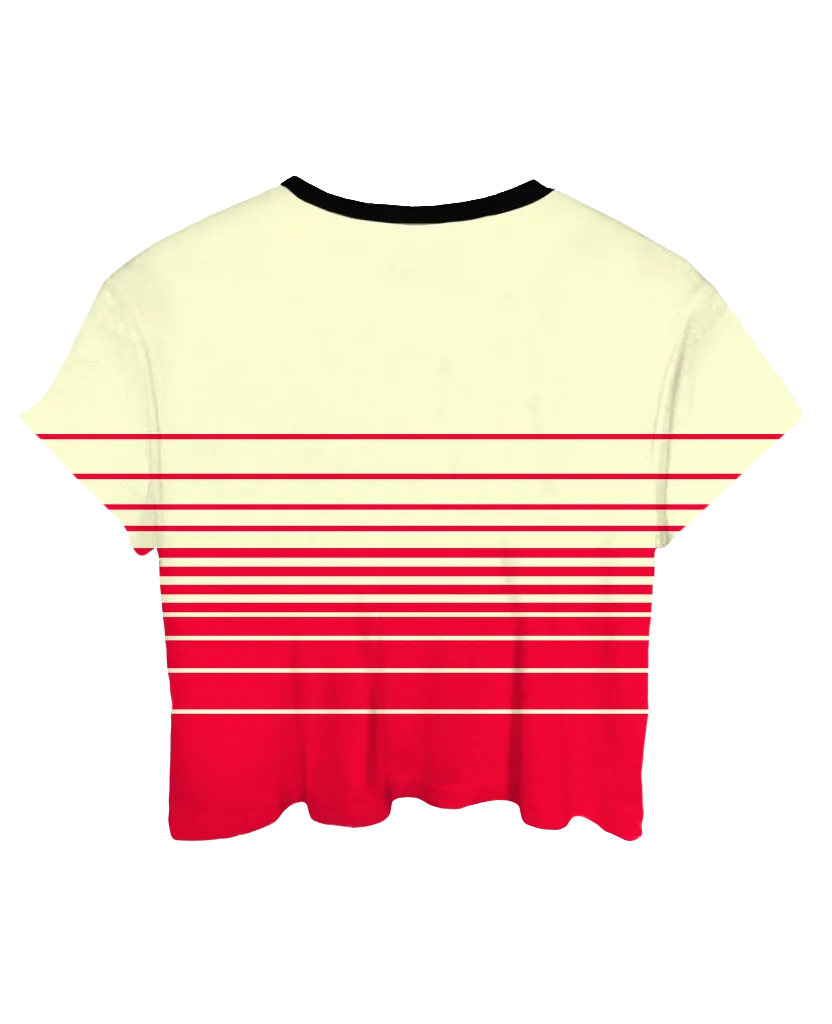 Cherry PC Crop Top