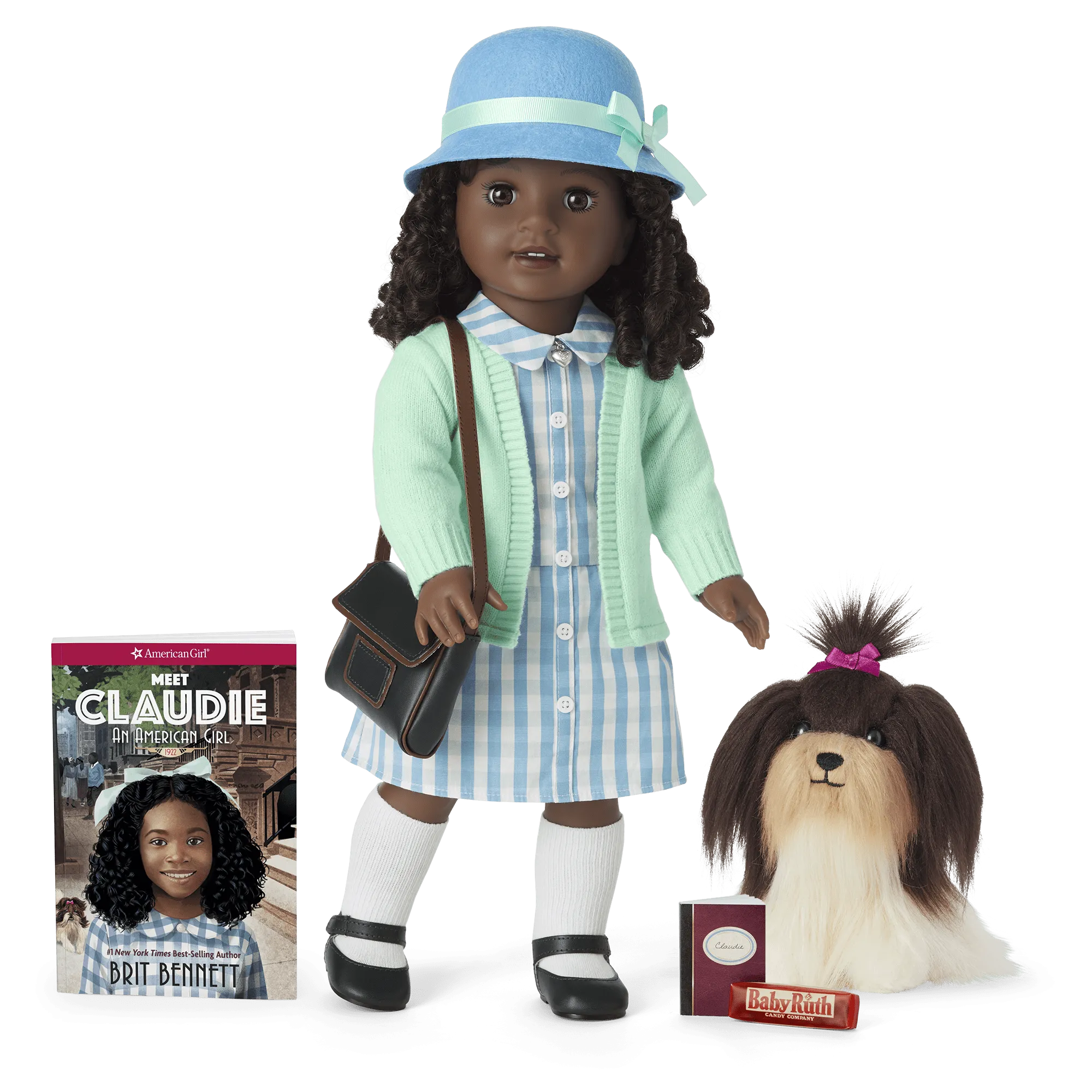 Claudie Wells™ Doll, Book, Accessories & Dog