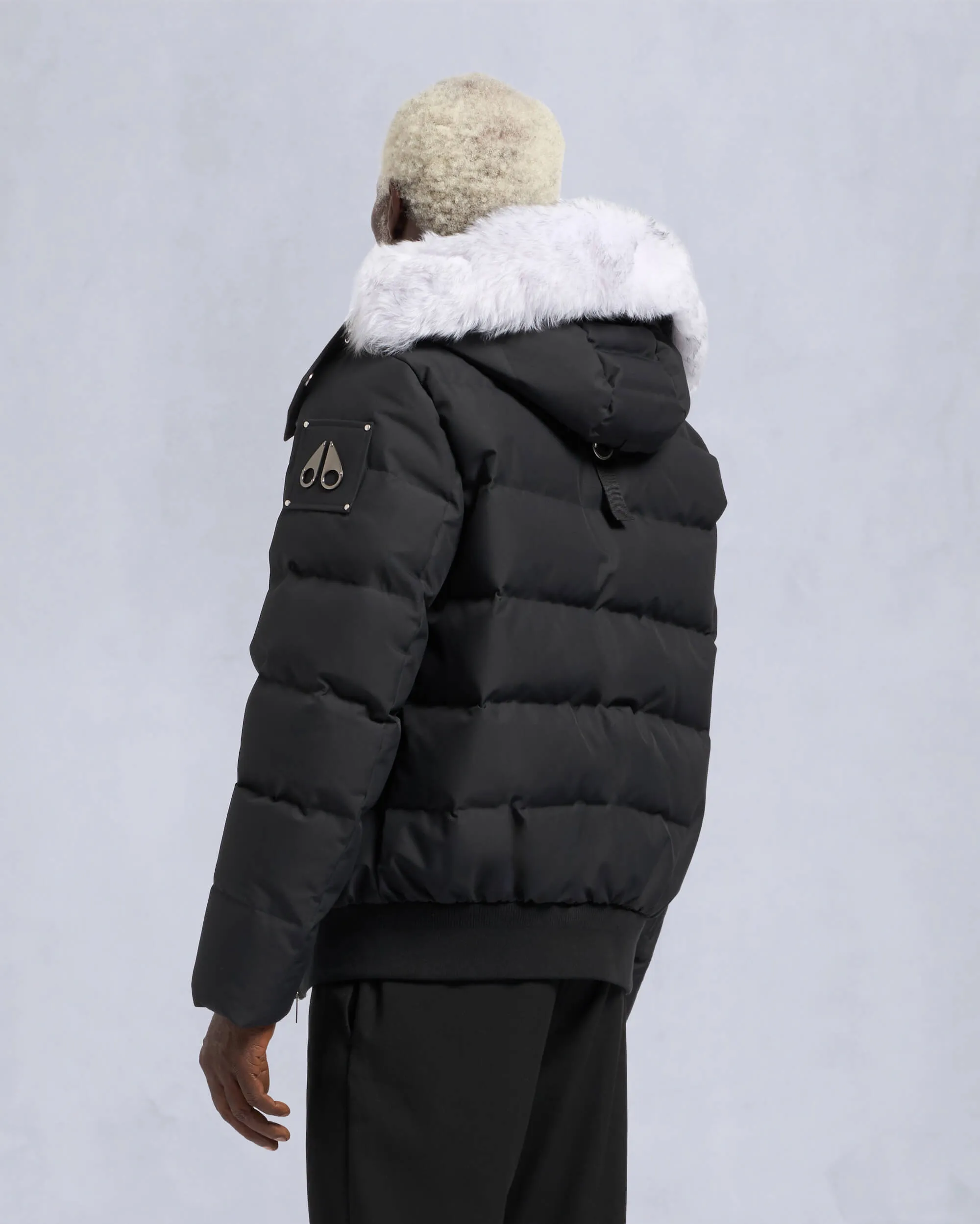 CLOUD SHEARLING BOMBER JACKET