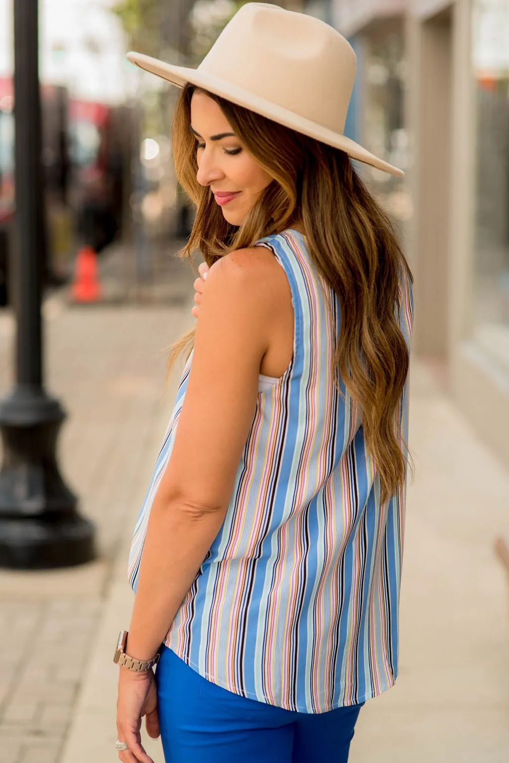 Color Stripe Tank