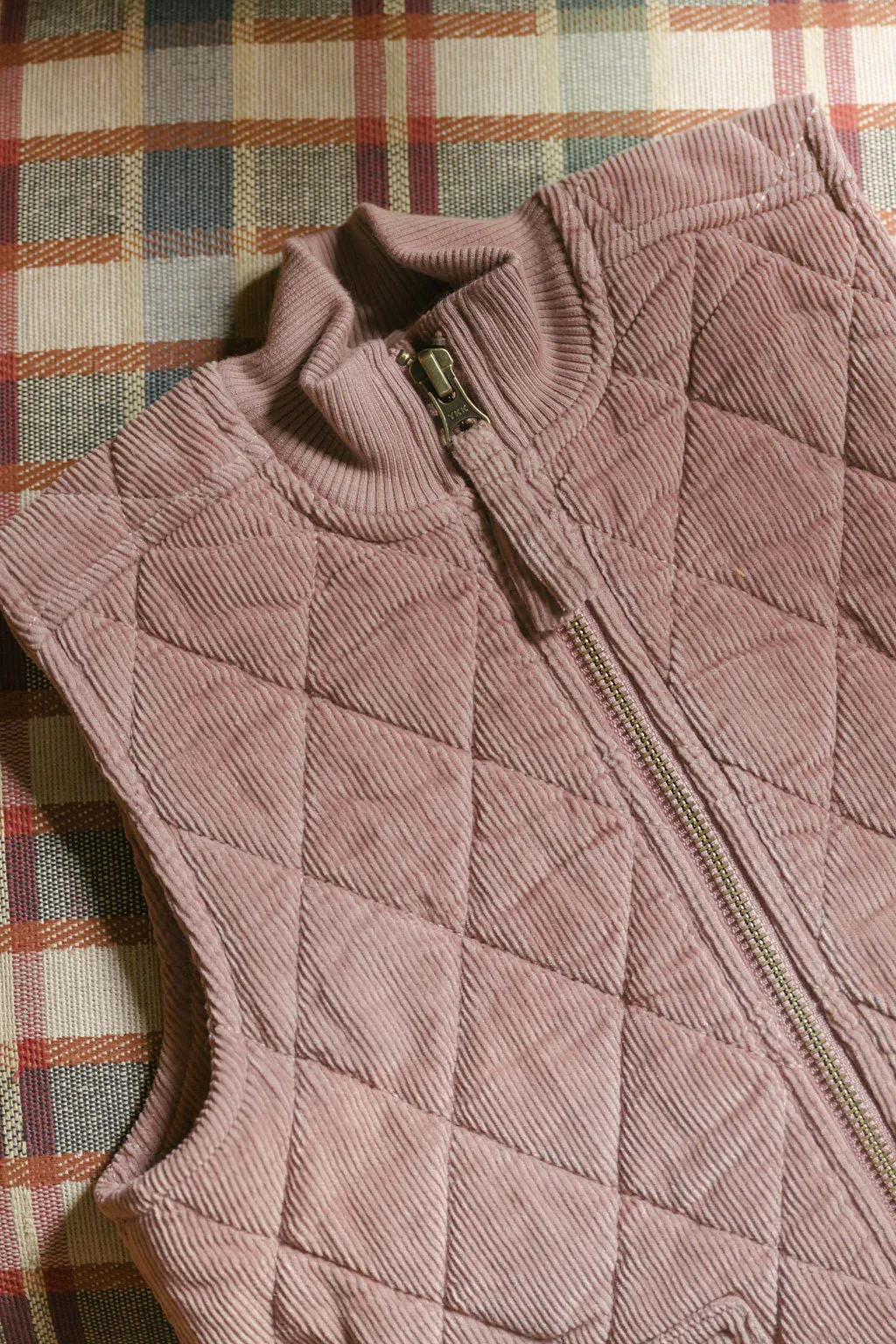 Corduroy Quilted Vest