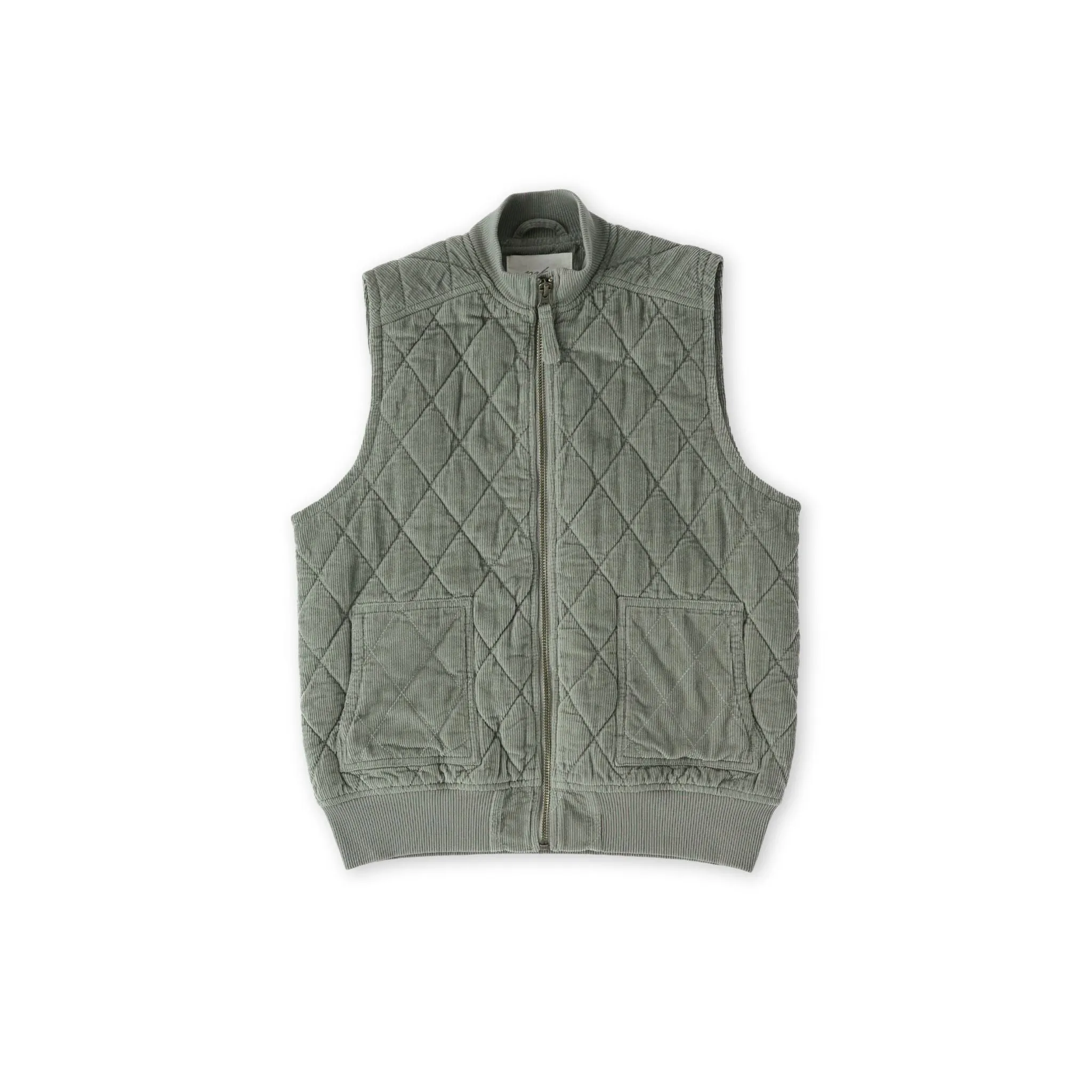 Corduroy Quilted Vest