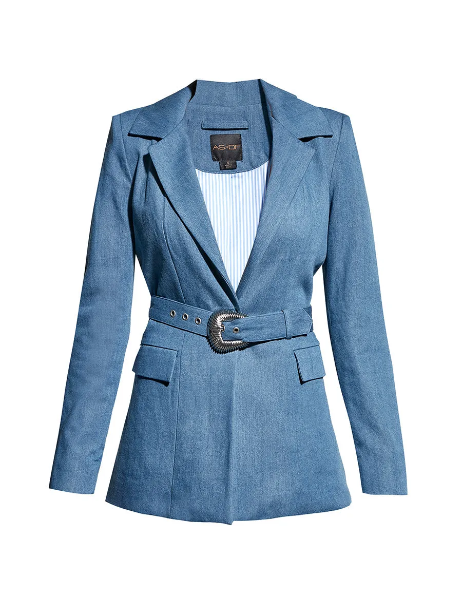 CURVE DOMINGA DENIM BLAZER