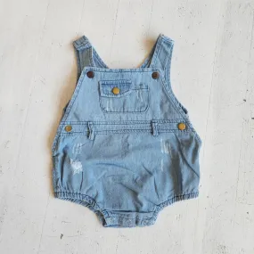 Denim Romper