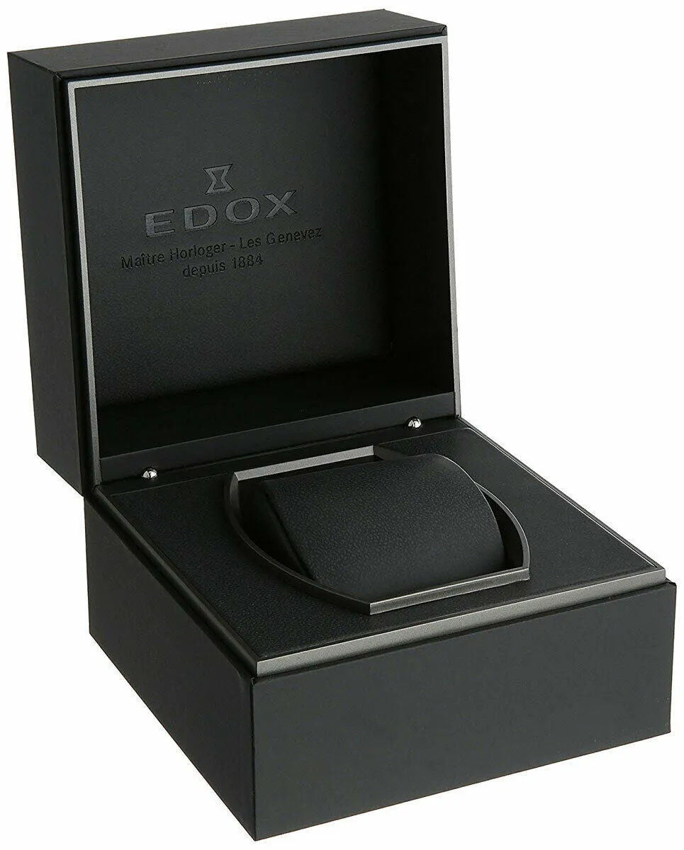 Edox LaPassion 85025 37RM ARR Automatic Gold Tone Steel Ladies Watch Silver dial