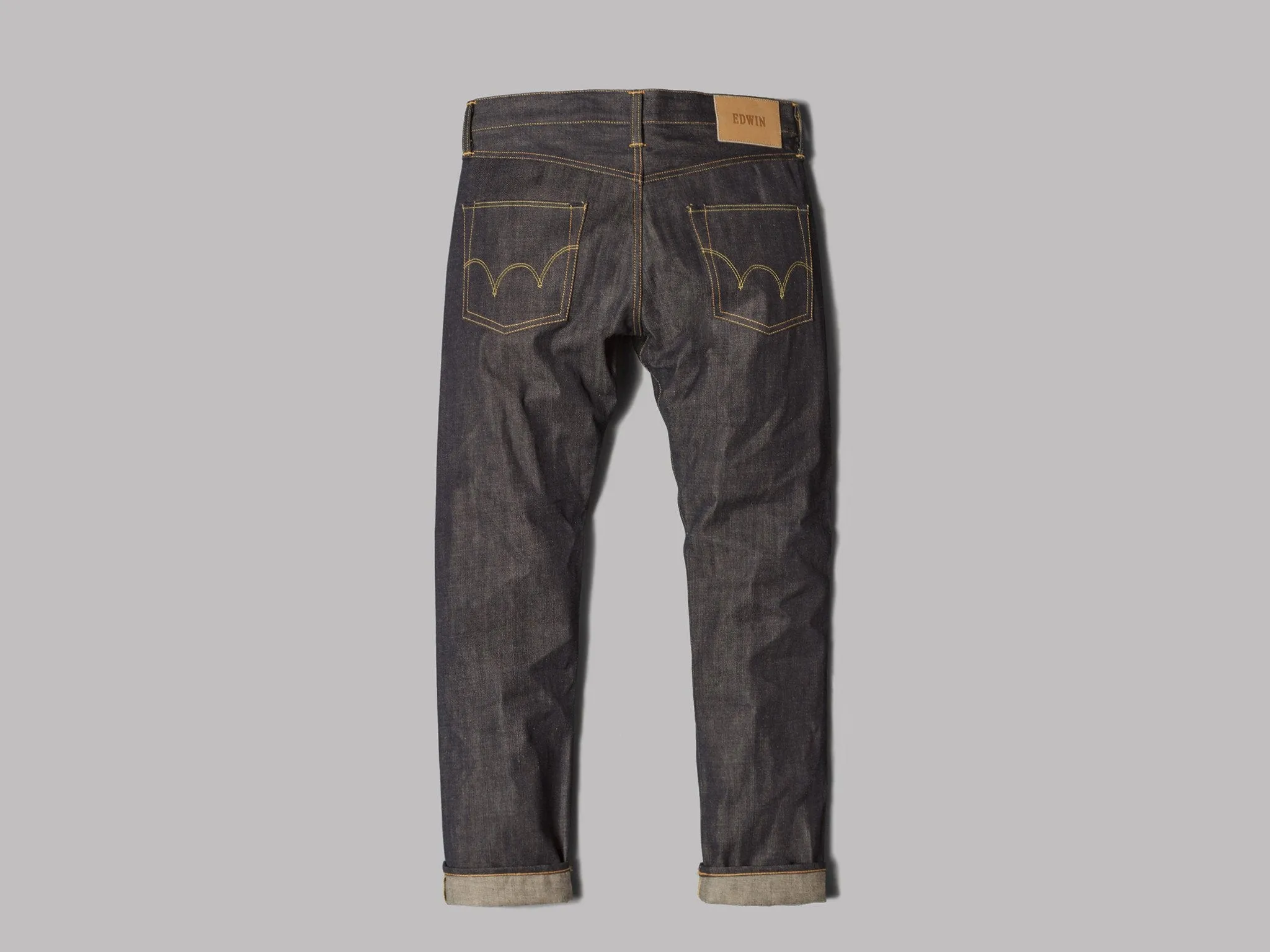 Edwin ED-55 Relaxed Tapered Jeans (Dry 13.5oz Granite Denim)