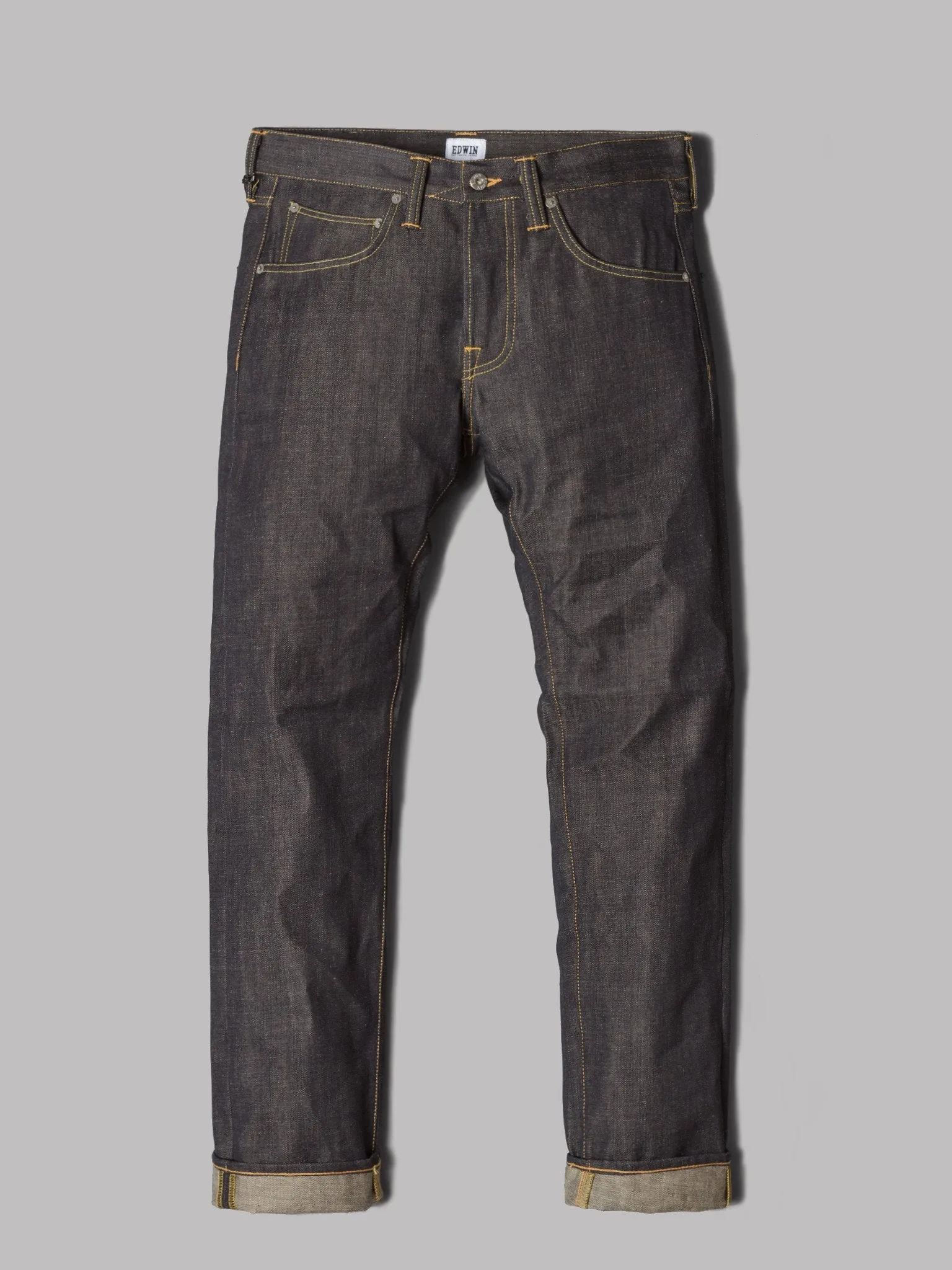 Edwin ED-55 Relaxed Tapered Jeans (Dry 13.5oz Granite Denim)