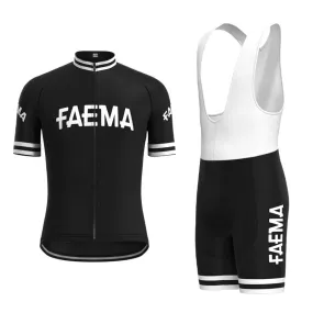 FAEMA Black Top & Bib Set