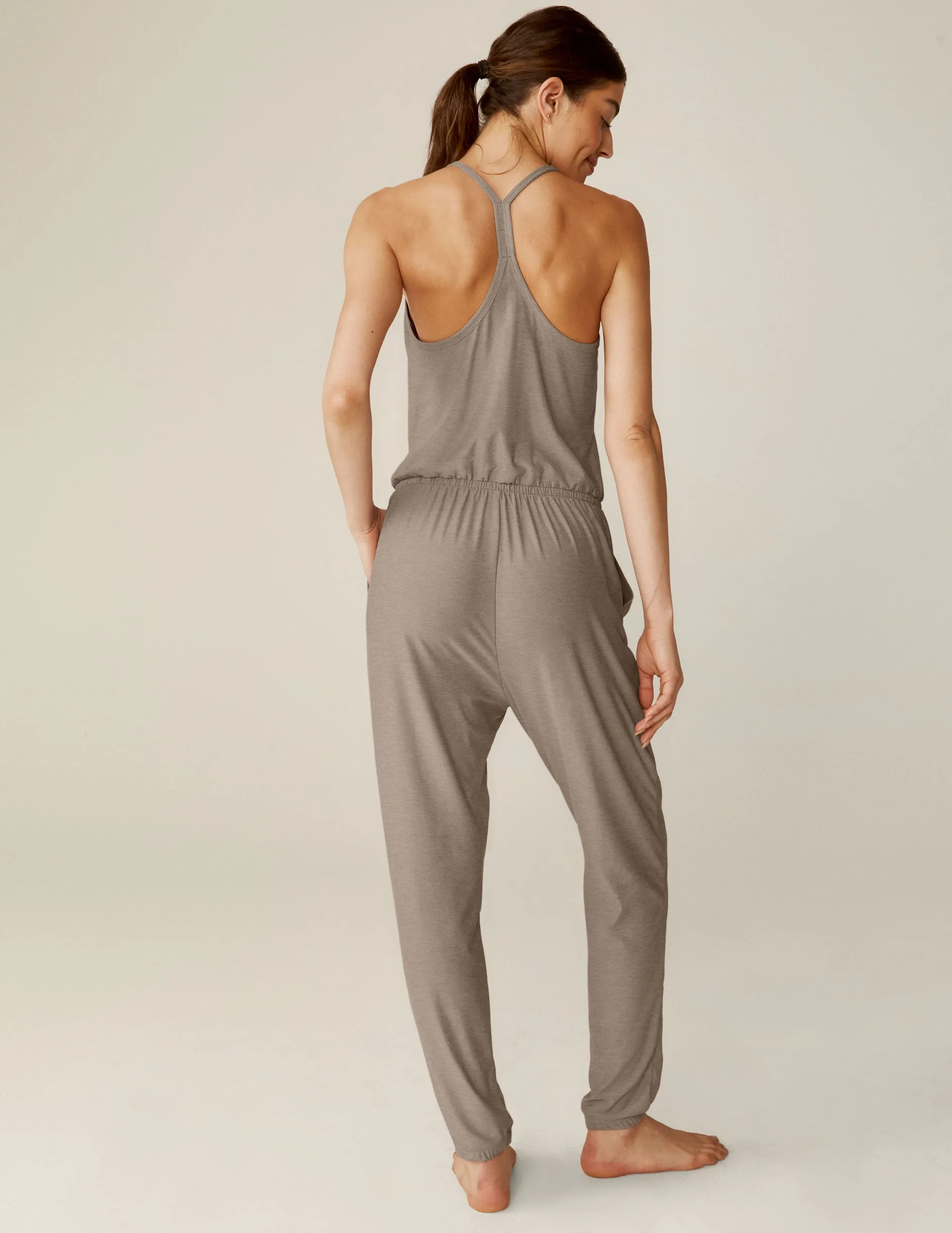 Featherweight Dream Lace Racerback Jumpsuit