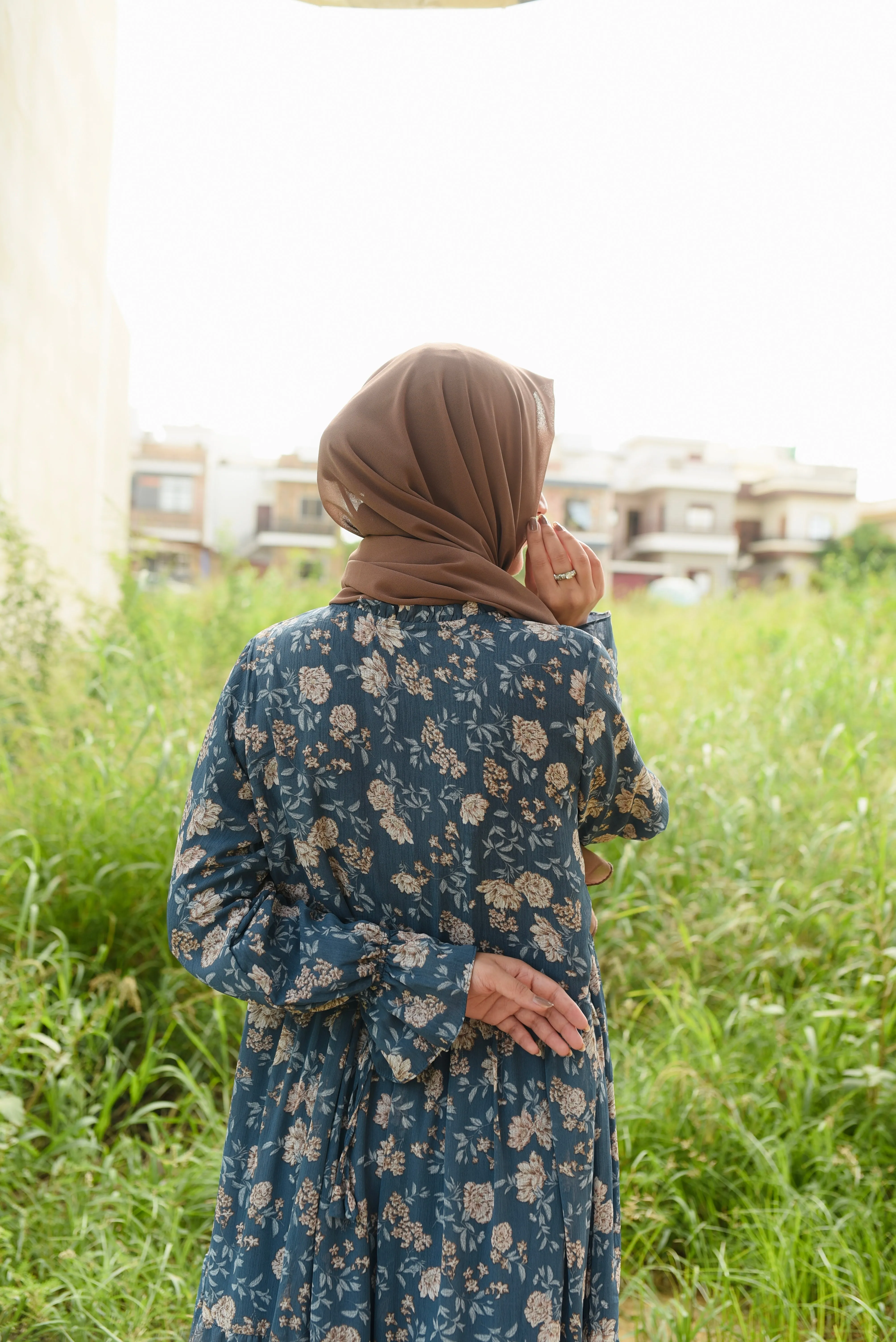 Floral Whisper Modest Dress