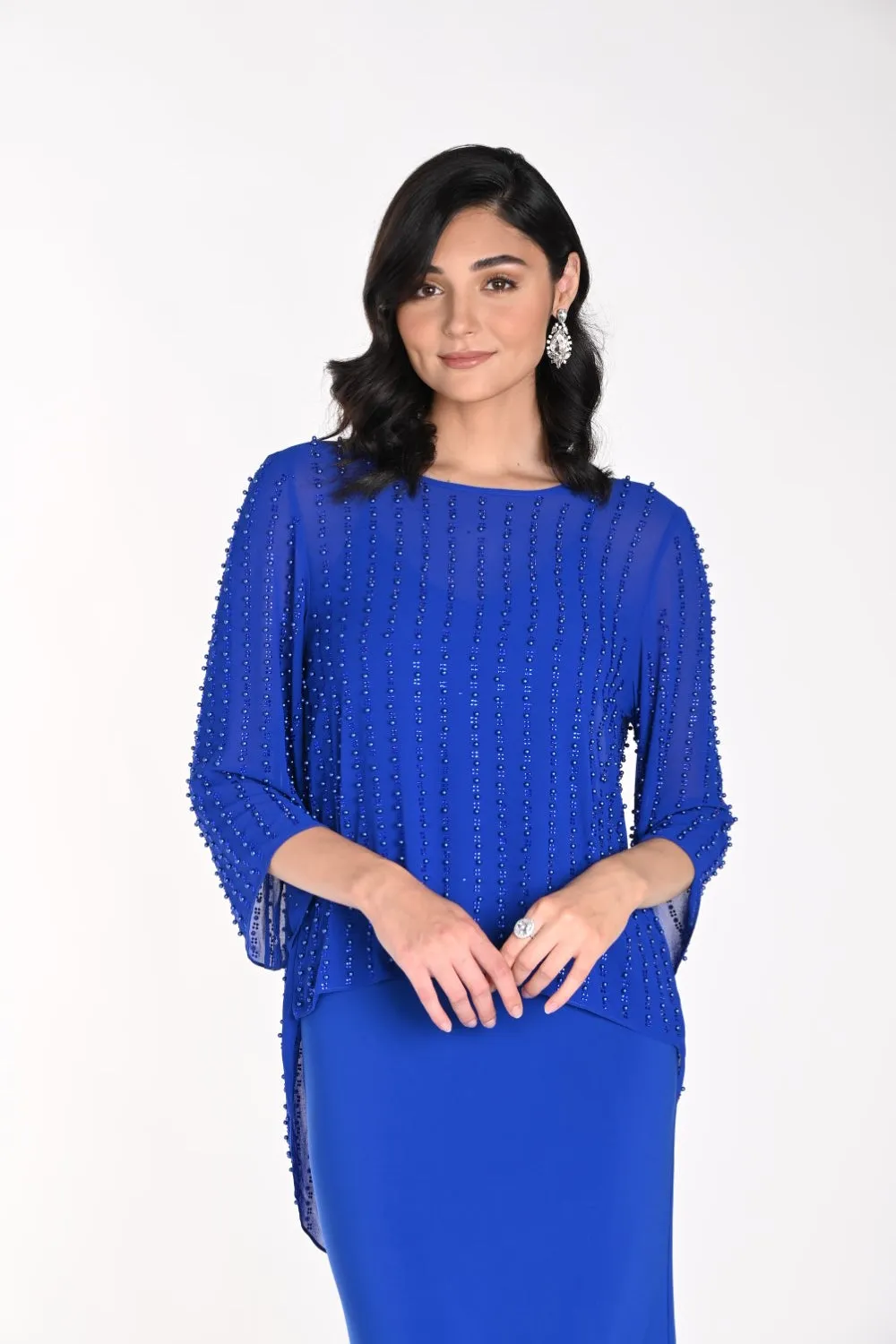 Frank Lyman Top 242302U Electric Blue