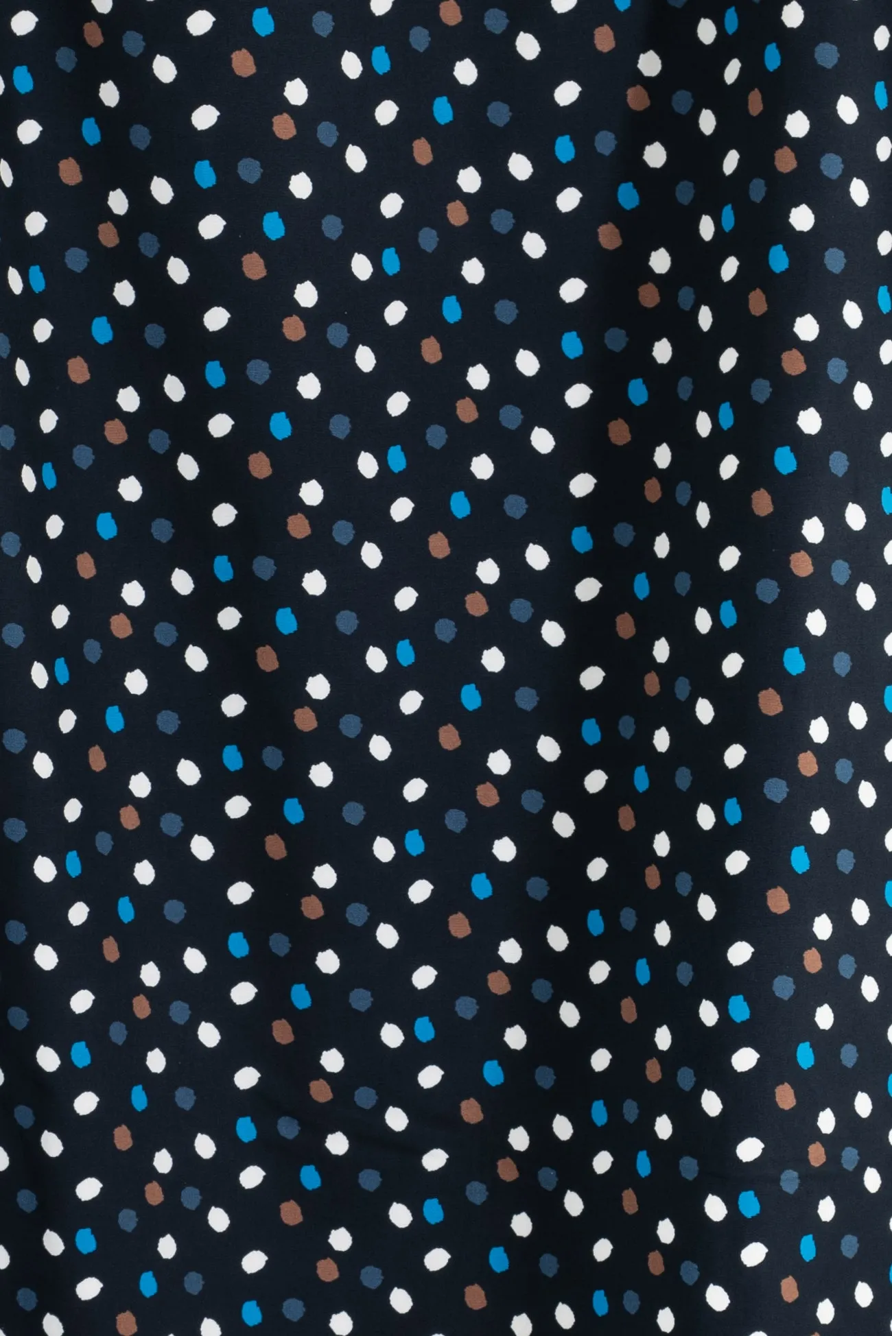 Frolic Dots Italian Stretch Cotton Woven