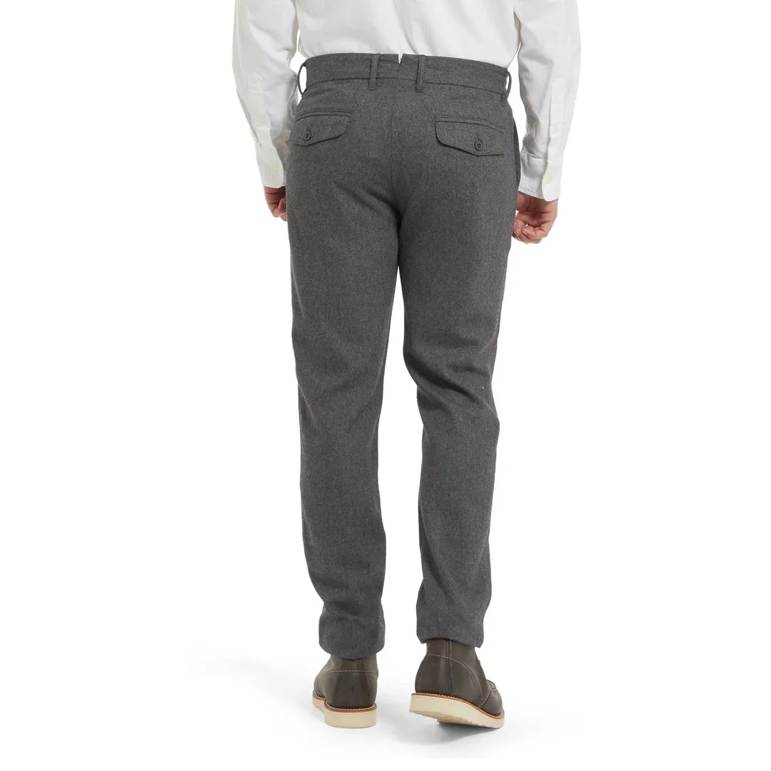 Grayers Slim Fit Wool Flannel Pants - Gray