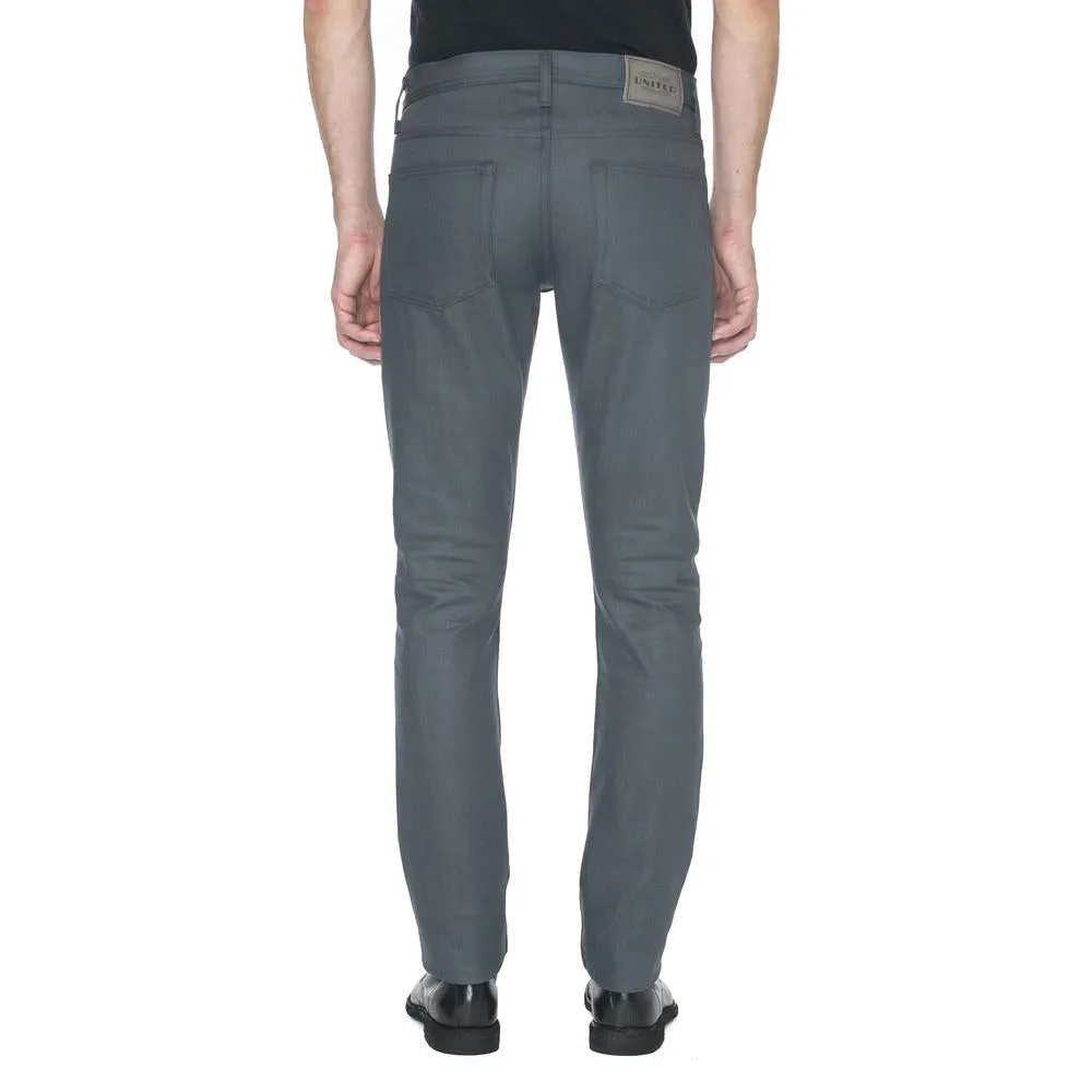 Grey Slight Fit 14 oz Denim Jeans