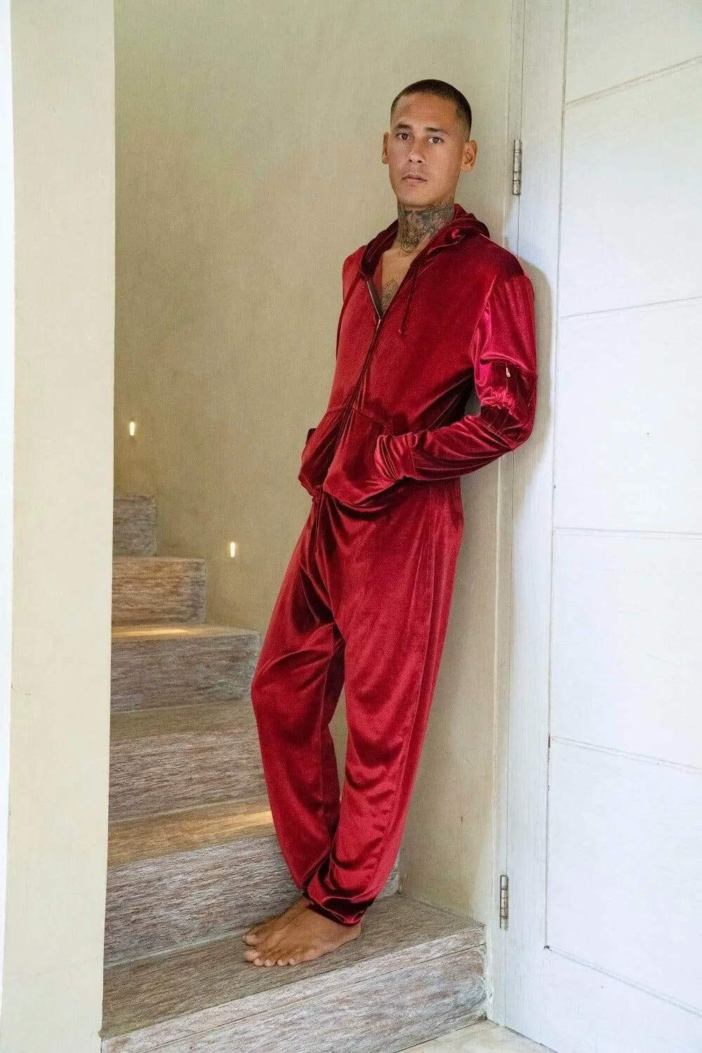 Hefner Velvet Onesie