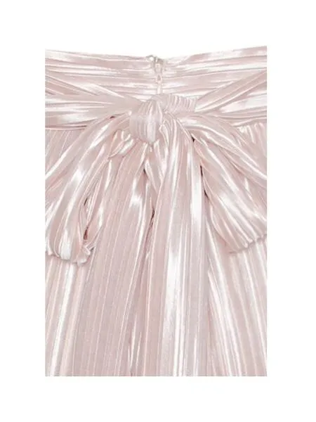 HELENA PLEATED SILK JUMPSUIT