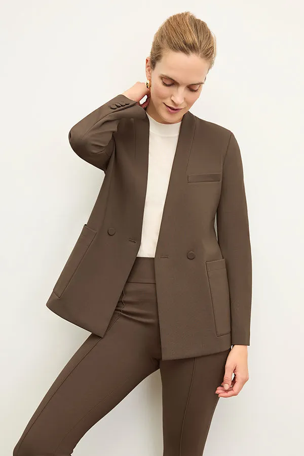 Janette Blazer - Light Ponte :: Ash