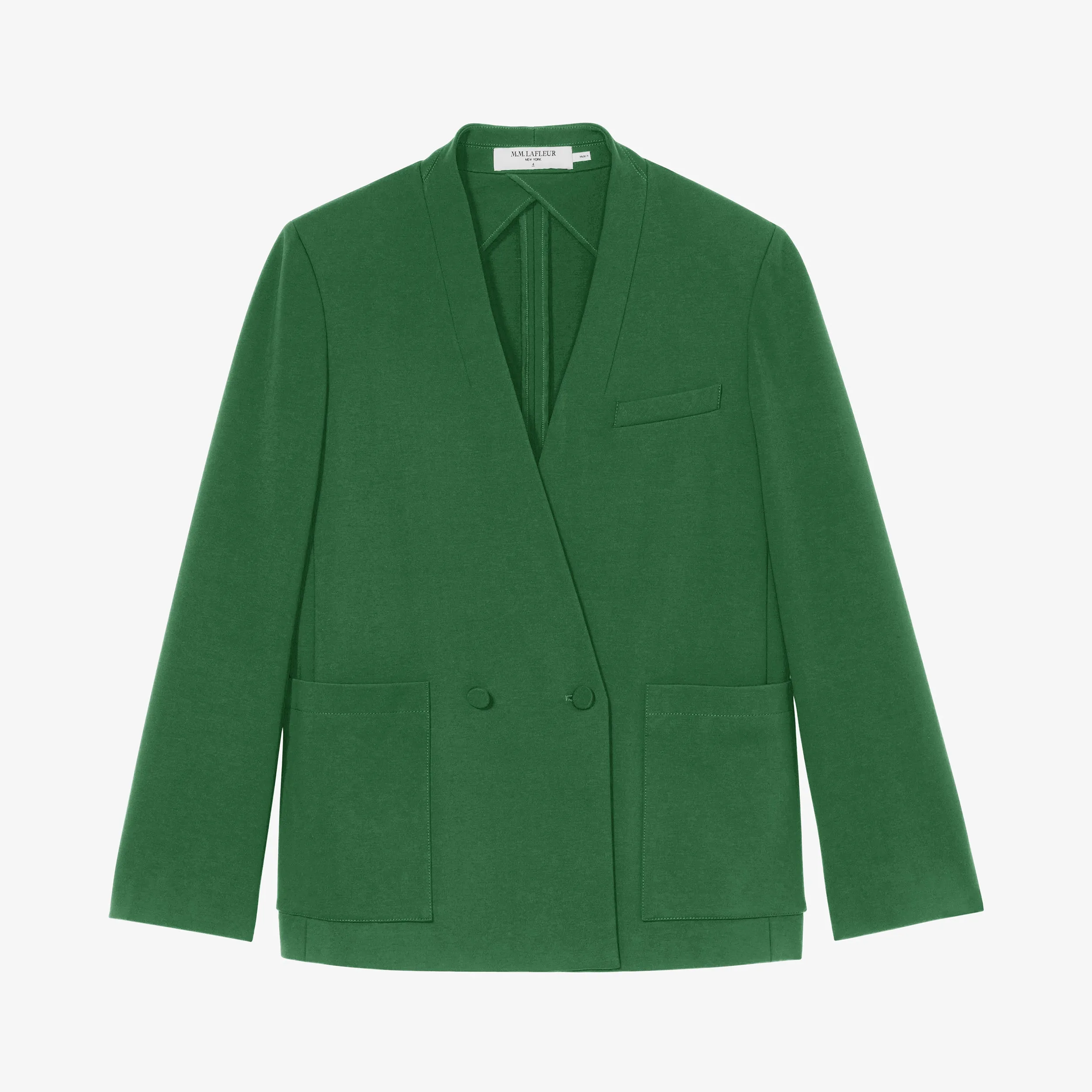 Janette Blazer - Light Ponte :: Shamrock