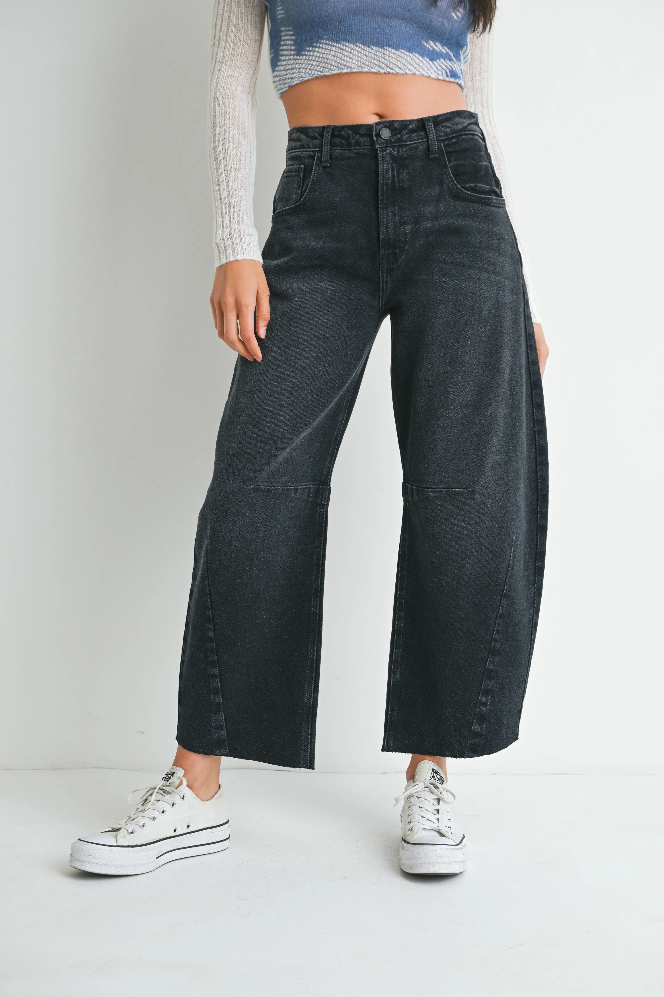 JBD Barrel Jean With Seams