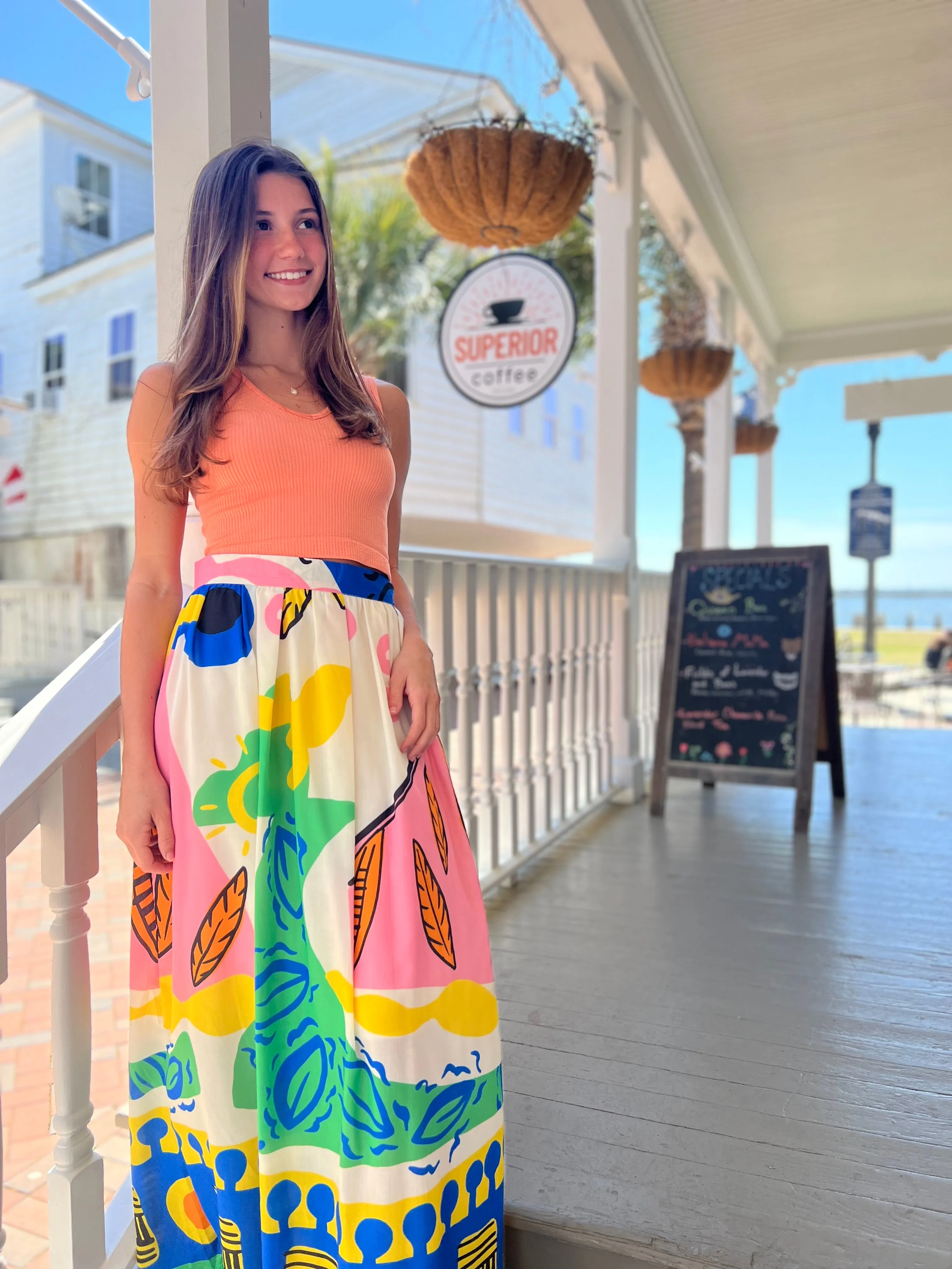 Key Largo Maxi Skirt