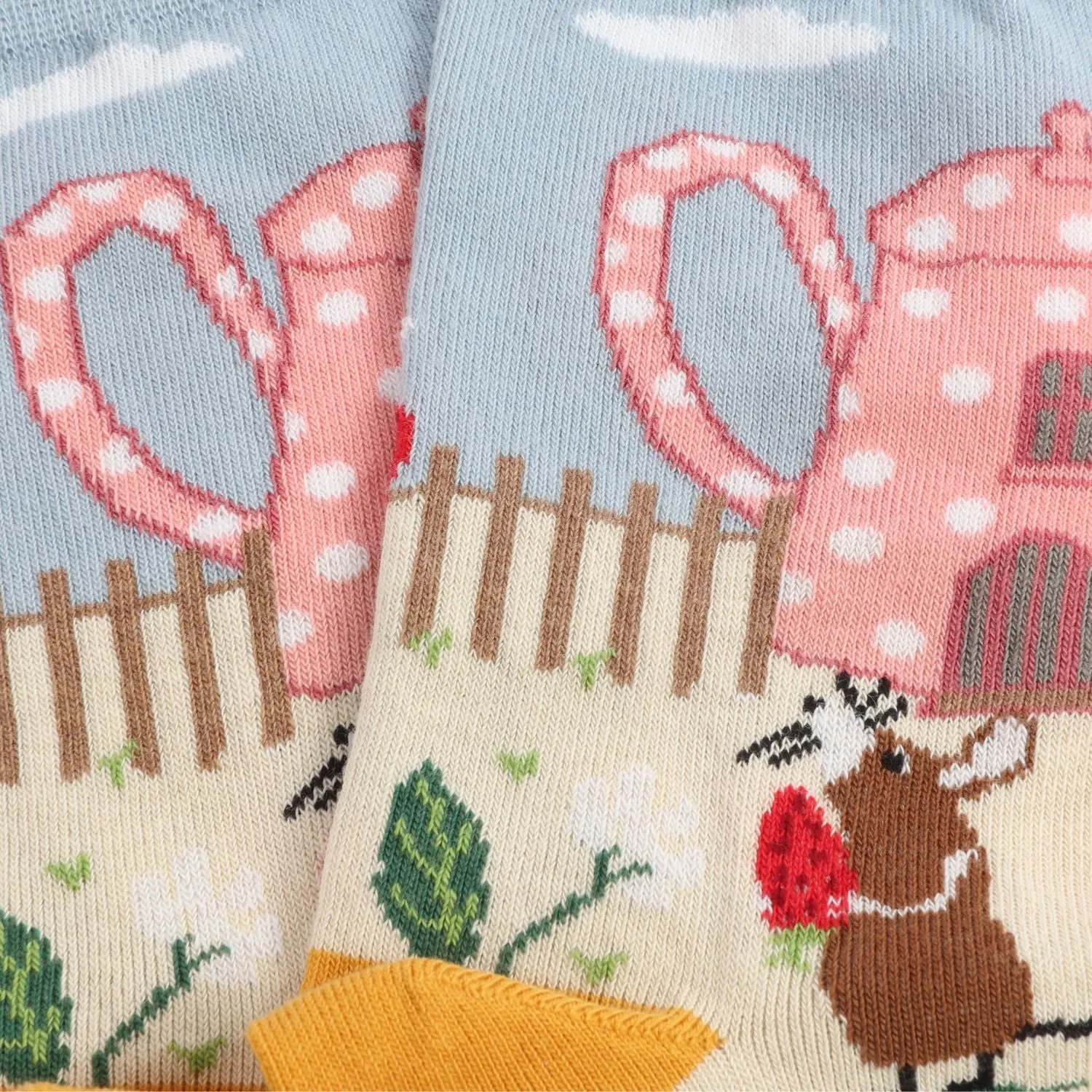 Kids Mouse House Cotton Socks