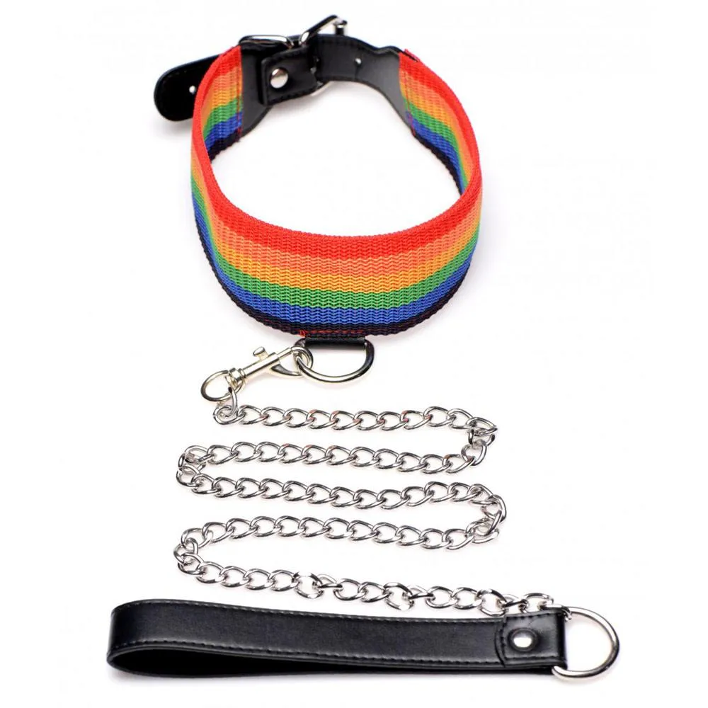 Kinky Pride Rainbow Bondage Set