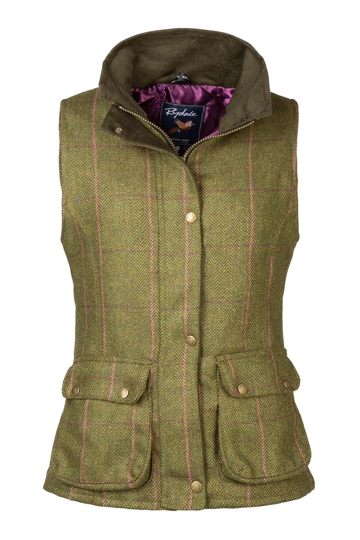 Ladies Tweed Waistcoat - Helmsley