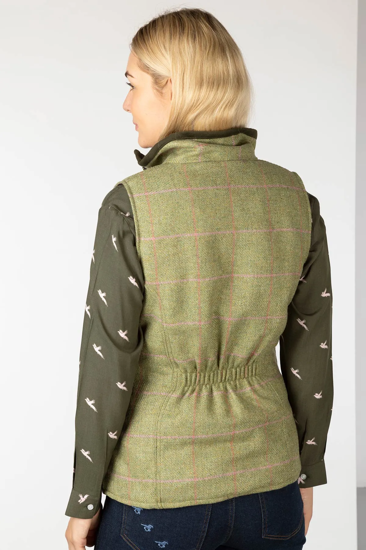 Ladies Tweed Waistcoat - Helmsley